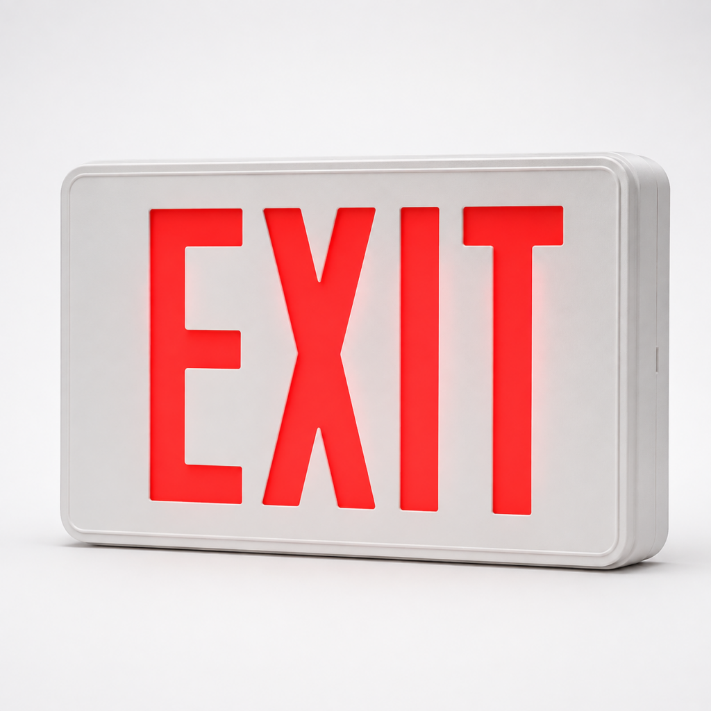 Illuminated Exit Sign