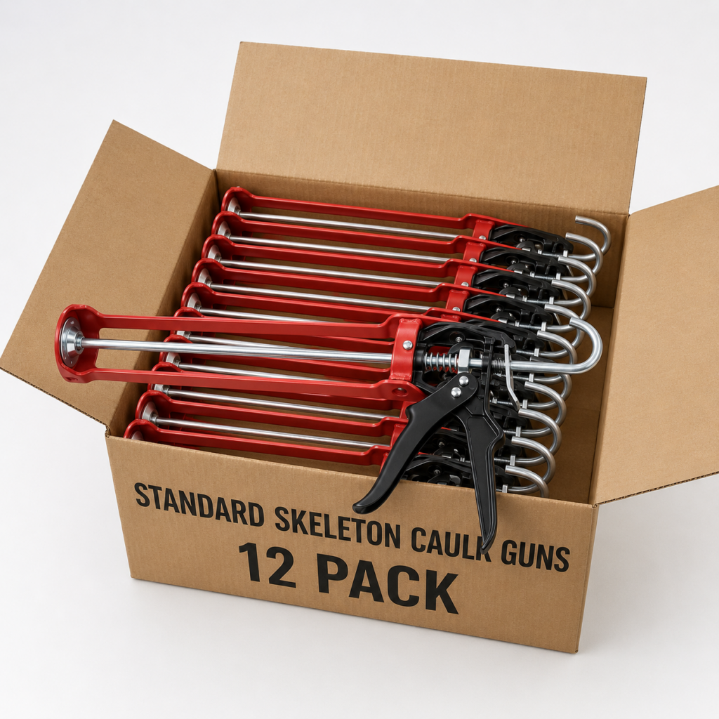 Standard Skeleton Caulk Guns — 12-Pack