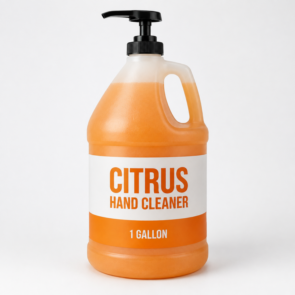 Heavy-Duty Citrus Hand Cleaner — 1 Gallon Pump