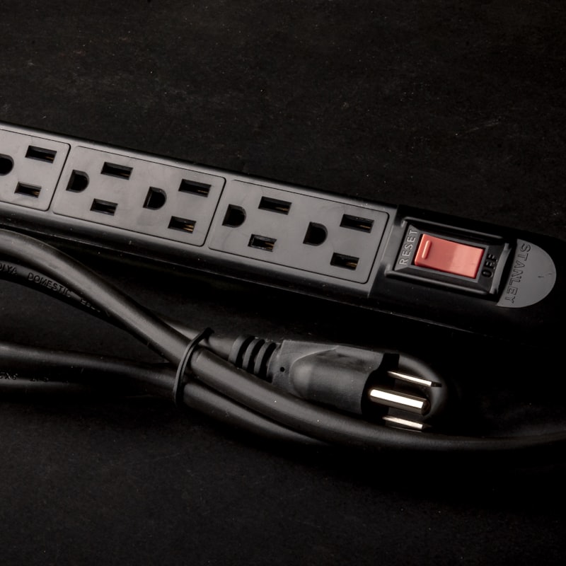 6-Outlet Surge-Protected Power Strip